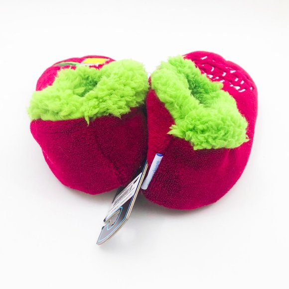 NWT Snoozies Women's Mama Needs a Beer Non Skid Soles Medium 7/8 Burgundy - Picture 3 of 6